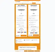 Kleine Seitenvorschau von shop.sunvista.de