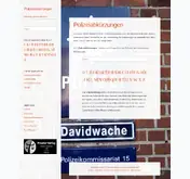 Kleine Seitenvorschau von polizeiabkuerzungen.de