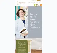 Kleine Seitenvorschau von goldnerz-cosmetic.de