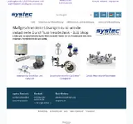 Kleine Seitenvorschau von shop.systec-controls.de