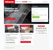 Kleine Seitenvorschau von shop.tabacon-ronneburg.de