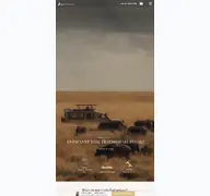 Kleine Seitenvorschau von gosafari.de
