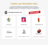 Kleine Seitenvorschau von feuerwehr-verl.de