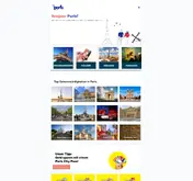 Kleine Seitenvorschau von paris-tourist.de
