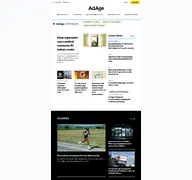 Kleine Seitenvorschau von adage.com