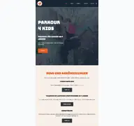 Kleine Seitenvorschau von parkour4kids.de