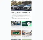 Kleine Seitenvorschau von eckstein.skoda-auto.de
