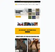 Kleine Seitenvorschau von carhartt.com