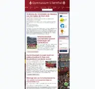 Kleine Seitenvorschau von gymnasium-lilienthal.de