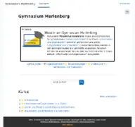 Kleine Seitenvorschau von gymnasiummarienberg.ebk-cloud.de