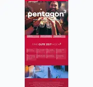 Kleine Seitenvorschau von pentagon3.de