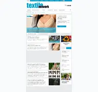 Kleine Seitenvorschau von textile-network.de