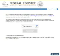 Kleine Seitenvorschau von ecfr.gov