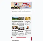 Kleine Seitenvorschau von erzbistum-paderborn.de