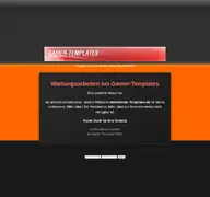Kleine Seitenvorschau von gamer-templates.de