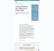Kleine Seitenvorschau von praxis-dr-rachinger.de