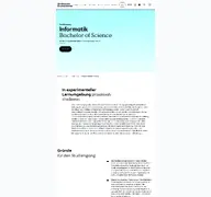 Kleine Seitenvorschau von informatik.hs-bremerhaven.de