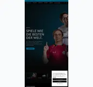 Kleine Seitenvorschau von logitechg.com
