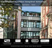 Kleine Seitenvorschau von gym-schleusingen.de