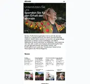 Kleine Seitenvorschau von altonale.de