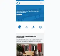 Kleine Seitenvorschau von shop.weissenburger-werkstaetten.de