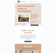 Kleine Seitenvorschau von gyn-neuenkirchen.de