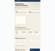 Kleine Seitenvorschau von fahrenheitcelsius.de