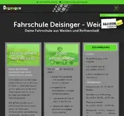 Kleine Seitenvorschau von fahrschule-deisinger.de