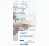 Kleine Seitenvorschau von securpharm.de