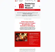 Kleine Seitenvorschau von museum.drk.de
