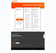 Kleine Seitenvorschau von shop.zoetis.de
