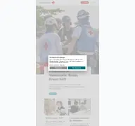 Kleine Seitenvorschau von redcross.ch