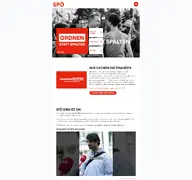Kleine Seitenvorschau von spoe.at