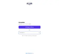 Kleine Seitenvorschau von account.klarseifen.de