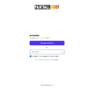 Kleine Seitenvorschau von account.paintballbuddy.de