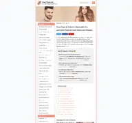 Kleine Seitenvorschau von haar-tipps.de