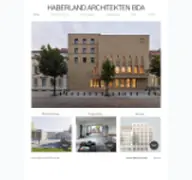 Kleine Seitenvorschau von haberland-berlin.de