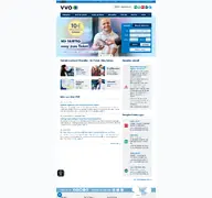 Kleine Seitenvorschau von vvo-online.de