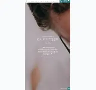 Kleine Seitenvorschau von dr-pfitzer.de