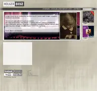 Kleine Seitenvorschau von holger-biege.de