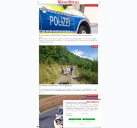 Kleine Seitenvorschau von wochenspiegellive.de