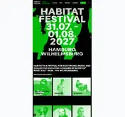 Kleine Seitenvorschau von habitat-festival.de