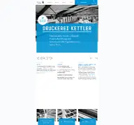 Kleine Seitenvorschau von druckerei-kettler.de