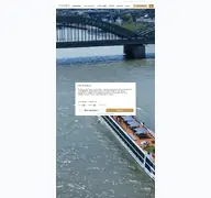 Kleine Seitenvorschau von amadeus-flusskreuzfahrten.de
