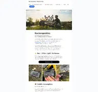 Kleine Seitenvorschau von hackenpedder-bikepacking.de