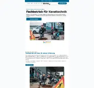 Kleine Seitenvorschau von rohrreinigungbinfet.de