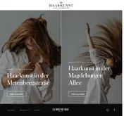 Kleine Seitenvorschau von haarkunst-salon.de