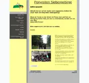Kleine Seitenvorschau von ponyreiten-siebengebirge.de