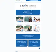 Kleine Seitenvorschau von sievas.de