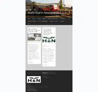 Kleine Seitenvorschau von hafenbahn-neustrelitz.de